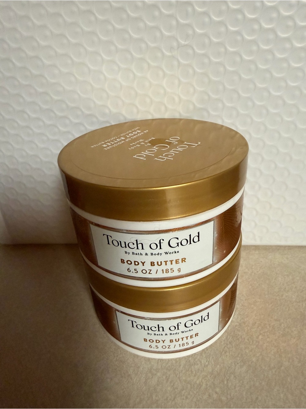 Bath & Body Works Touch of Gold Body Butter — Gold 2 jars